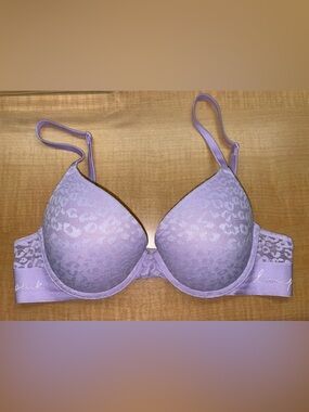 Victoria's Secret PINK Lavender 34B Wear Everywhere Push-Up Bra